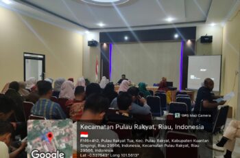 Publikasi Standar Pelayanan dan Sosialisasi Kehumasan SMKN 1 Teluk Kuantan